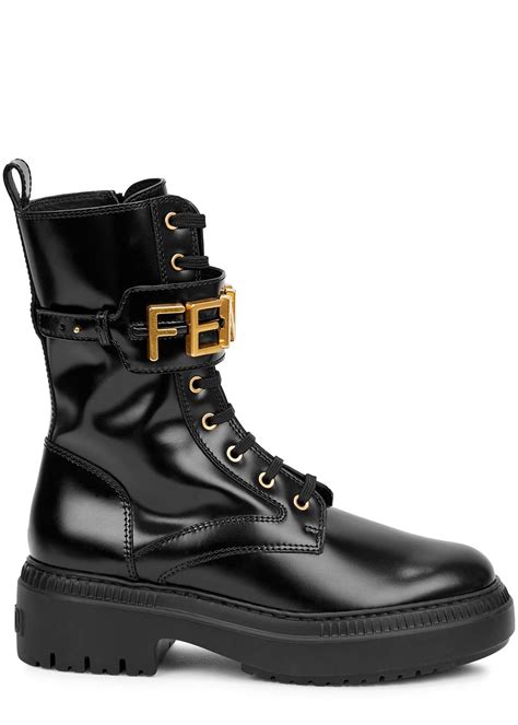 fendi biker boots kids|Fendi combat boots sale.